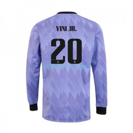 Billiga Fotbollströjor Real Madrid Vinicius Junior 20 Borta tröja 2022/23 Långärmad